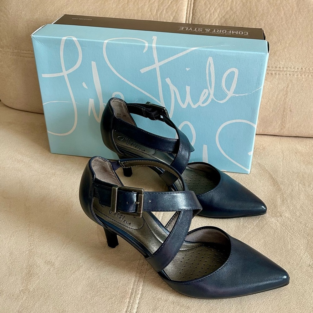 Classy Comfort Dressy, Sexy Strappy Heels with Anti-slip Sole - Picture 4 of 14